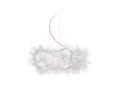SLAMP Clizia Suspension S Pixel Transparent cable