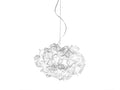 SLAMP Clizia Suspension S White Classic Transparent cable