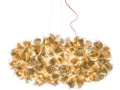 SLAMP Clizia Suspension 130 Gold Transparent cable
