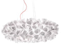 SLAMP Clizia Suspension 130 White Transparent cable