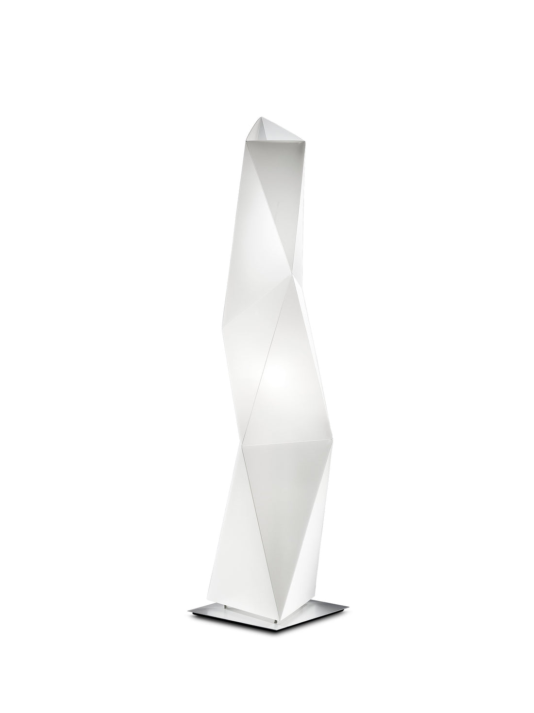 Stojací svítidlo SLAMP Diamond Floor M v bílé barvě