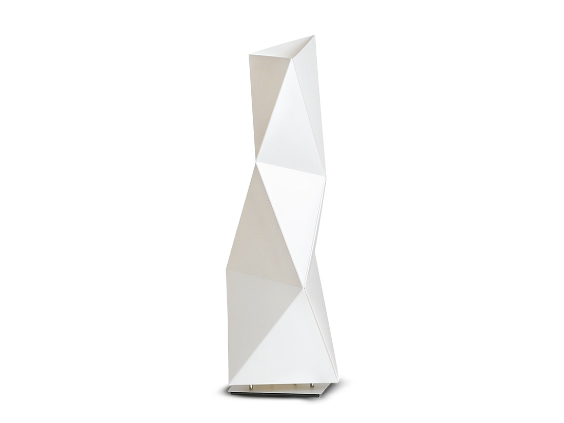 Stojací svítidlo SLAMP Diamond Floor M v bílé barvě