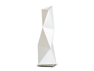 Stojací svítidlo SLAMP Diamond Floor M v bílé barvě