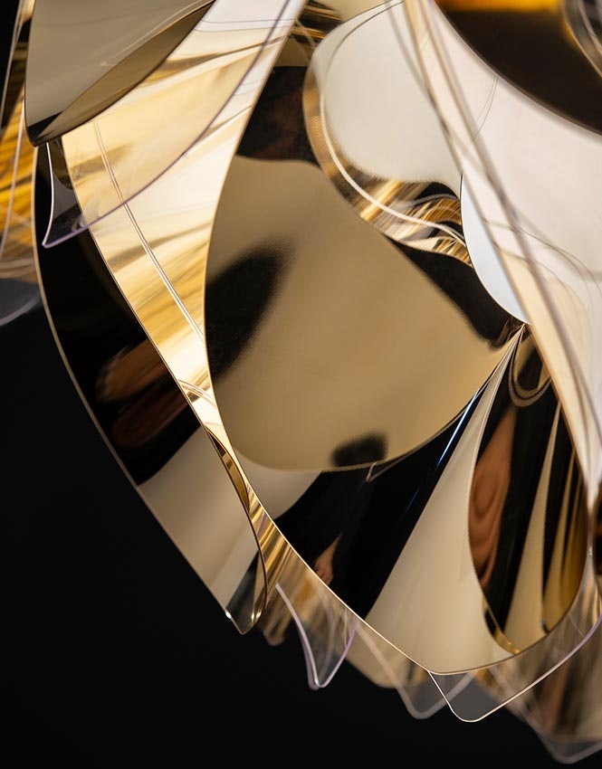 SLAMP Flora Suspension – interiérová instalace