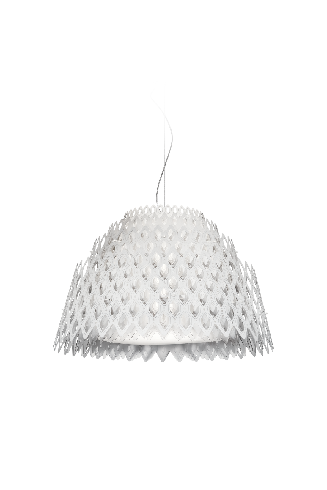 SLAMP Half Charlotte Suspension White