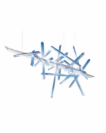 SLAMP La Traviata suspension light on white background
