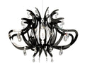 SLAMP Lillibet Suspension Black on a pure white background