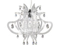 SLAMP Lillibet Suspension White on a pure white background