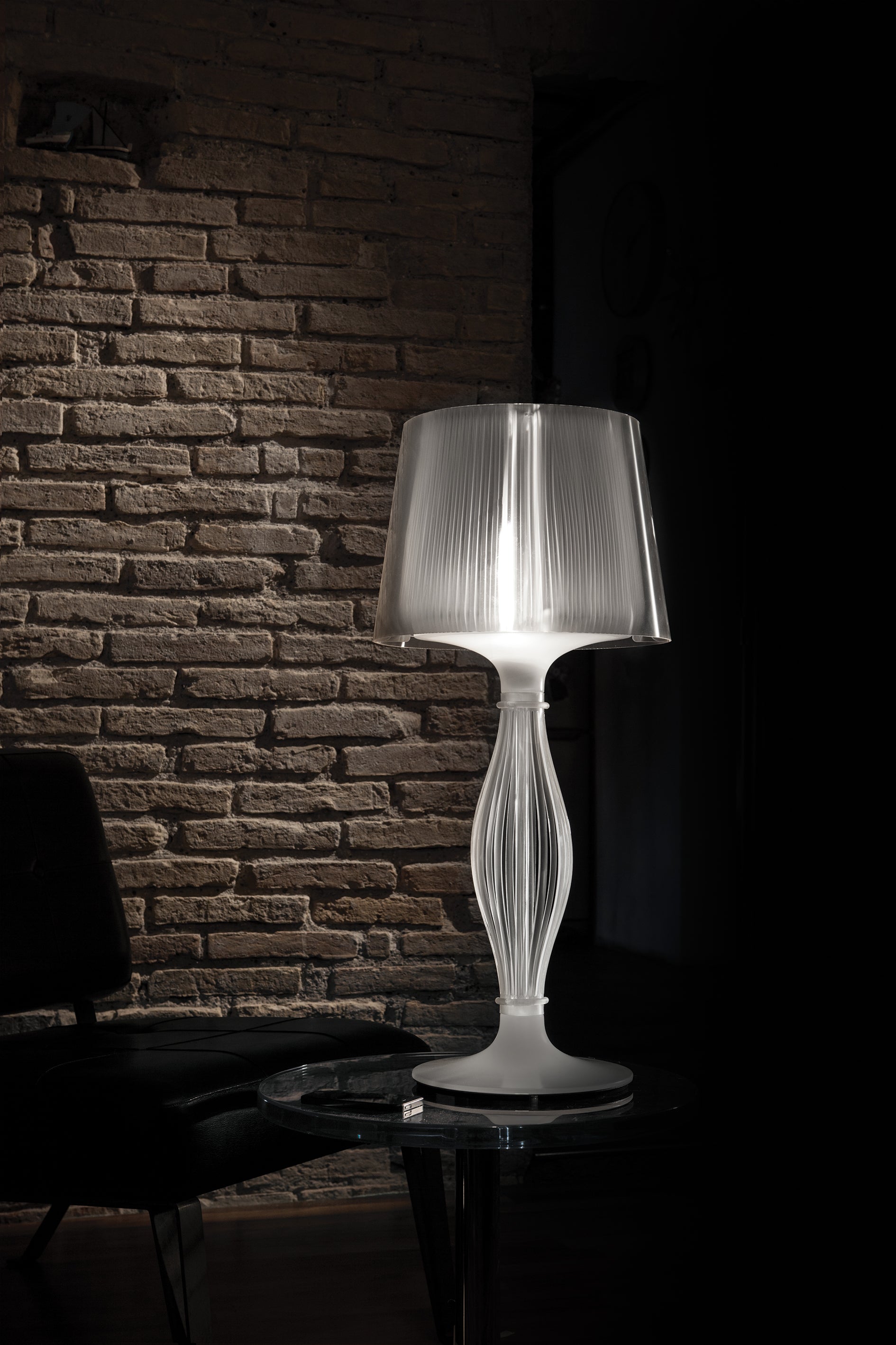 SLAMP Liza Table Prisma in an interior