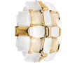 SLAMP Mida Applique in Gold on a white background