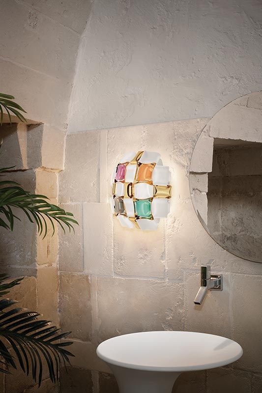 SLAMP Mida Applique in a refined interior