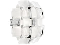 SLAMP Mida Applique in Silver on a white background