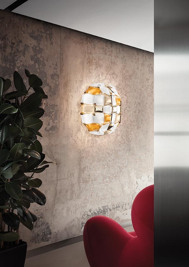 SLAMP Mida Ceiling/Wall in an elegant interior