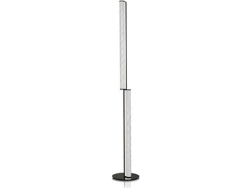 SLAMP Modula Floor Twisted in Prisma/Black on a white background