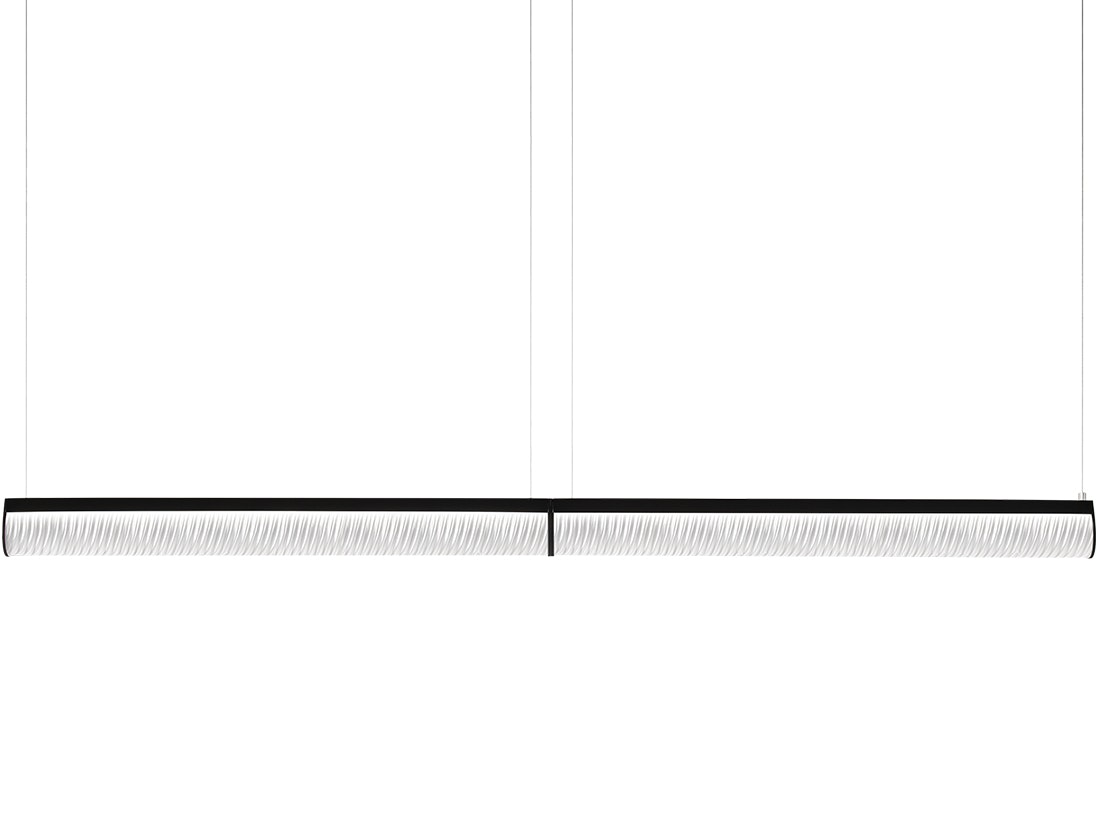 SLAMP Modula Suspension Double in Prisma/Black on a white background