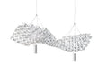 SLAMP Nuvem modular suspension in White on a white background