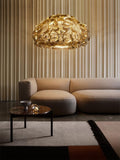 SLAMP Quantica Suspension Gold detail