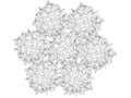SLAMP Veli 7 Suspension foliage